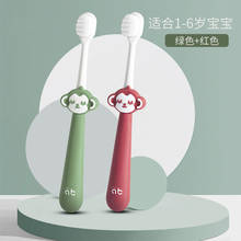 Baby Toothbrush 2pcs Set Silicone Children Toothbrush Children Toothbrush Baby Kids Szczoteczka Do Zebow Child Toothbrush AC50YS 2024 - buy cheap