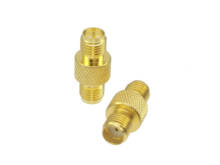 10pcs Adapter converter RP*SMA female to SMA female RF COAXIAL Connector 2024 - buy cheap
