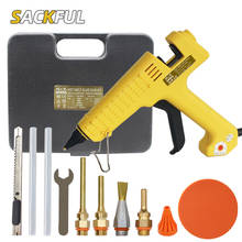 Glue Gun Kit 250w Adjustable Temperature Hot Glue Gun Tool Box Thermostats DIY Professional Industrial Glue Gun 2024 - buy cheap