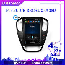 Android 9,0 вертикальный экран GPS для BUICK Regal 2009-2013 Tesla стиль автомобильный радиоприемник с навигацией GPS навигация радио мультимедиа стерео плеер 2024 - купить недорого