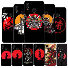 Capa de celular samurai warrior japonês para honor 8x 9 8 10 20 30 lite pro mate 9 10 20 30 pro lite, capa de silicone macio de soldado japonês para honor 8x 2024 - compre barato