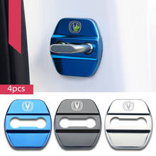 FLYJ 4PCS Car Door Lock Buckle cover car accessories interior Door Lock cover protector  For CHANGAN CS15 CS35 CS55 CS75 CS95 2024 - buy cheap