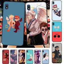 FHNBLJ-funda de teléfono con diseño de ángel y demonio para Samsung A30s, 51, 71, 10, 70, 20, 40, 20s, 31, 10s, A7, A8, 2018 2024 - compra barato