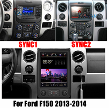Автомобильный GPS-навигатор Tesla Android PX6, Автомагнитола для Ford F150 2013-2014, стерео Мультимедийный Плеер, Авторадио, головное устройство 2024 - купить недорого