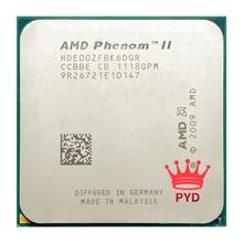 AMD Phenom II X6 1100T 1100 3.3 GHz Six Core CPU Processor HDE00ZFBK6DGR Socket AM3 2024 - купить недорого