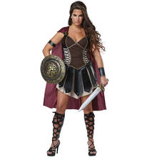 Adult Women Roman Princess Xena Gladiator Costume Halloween Carnival Party Spartan 300 Warriors Soldier Cosplay Outfit 2024 - buy cheap