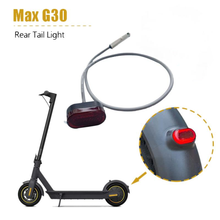 Задний фонарь для электрического скутера, сигнальная лампа, светодиодный задний фонарь для Ninebot MAX G30 Kick Scooter 2024 - купить недорого