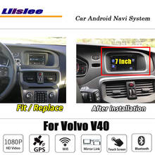 For Volvo V40 Stereo Car Android Radio BT Wifi Camera Carplay GPS Navi Map Navigation System Multimedia 2024 - buy cheap