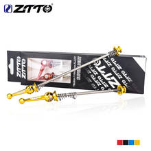 ZTTO 1 Pair MTB Bicycle QR Ti Skewers 9mm 5mm Wheel 100 135Hub Quick Release Skewers Axle Ultralight  for Mountain Road Bicycle 2024 - buy cheap