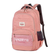 Waterproof Oxford Women Backpacks School Bag for Girls Teen Pink BackPack Female Large Capacity Bagpack Youth 2021 New 2024 - buy cheap