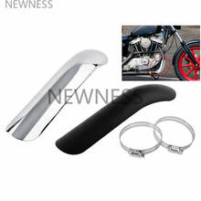 Motorcycle Exhaust Heat shield Cover Middle tube Connect pipe Protector Heat Shield Anti-Scalding for Harley-Davidson Cafe Racer 2024 - buy cheap