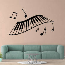 European-Style Music Vinyl Wall Stickers Wallpaper For Kids Room Art Decals Sticker Bedroom Removable Mural 2024 - buy cheap