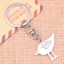 New Fashion Keychain 27*32 mm double sided bird Pendants DIY Men Jewelry Car Key Chain Ring Holder Souvenir For Gift 2024 - buy cheap