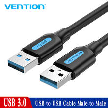 Удлинительный кабель Vention USB-USB, USB-удлинитель типа «Папа-папа», 3,0, 2,0 для жестких дисков, ТВ-приставок, ноутбуков, кабель USB 3,0-USB 3,0, 0,25 м 2024 - купить недорого