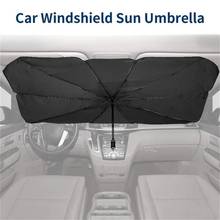 Автомобильный солнцезащитный чехол для салона переднего окна солнцезащитный чехол УФ-защита Солнцезащитный зонт для внедорожника седан защита от ветрового стекла 2024 - купить недорого