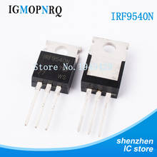 10PCS/LOT IRF9540 IRF9540N IRF9540NPBF TO-220 100V/23A/0.117 European P channel field-effect tube 100% new 2024 - buy cheap