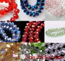 8mm 600Pcs/lot clj6n austrian loose strand Mixed Faceted Rondelle Glass Crystal Beads spacer jewelry making 2024 - buy cheap