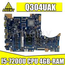 Akemy Q304UAK Материнская плата Asus Q304U Q304UA Q304 Материнская плата ноутбука Проверка прошла успешно I5-7200U Процессор 4GB-RAM 2024 - купить недорого