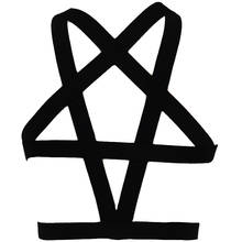 Pentagram Body Harness Cage Bra Goth Sexy Lingerie Both Wear Body Cage Punk Bondage Harness Bra Woman Rave Star Crop Top Belt 2024 - buy cheap