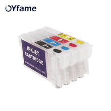 OYfame T802 T802XL многоразовый картридж без чипа для принтера Epson WorkForce WF-4720/WF-4730/WF-4740/ WF-4734 EC-4040 2024 - купить недорого