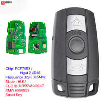 KEYECU Keyless-Go Full Intelligent Remote Key 315MHz PCF7953 /868MHz PCF7945 Chip for BMW CAS3 3/5 Series X5 2006-2011 KR55WK491 2024 - buy cheap