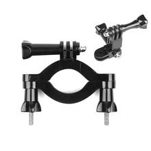Handlebar Motorcycle Mount for GoPro Seatpost Clamp for motorbike 3-Way Adjustable Pivot Arm For Go Pro Sports Ca 2024 - buy cheap