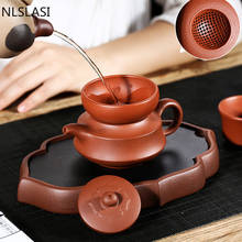 Yixing-colador de té de arcilla púrpura creativa, accesorios de té, filtro de café, juego de té doméstico 2024 - compra barato