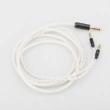 Новинка HIFI 8-ядерный 7N OCC посеребренный OCC сбалансированный кабель для наушников кабель для Hifiman SUNDARA he400i he400s HE560 2024 - купить недорого