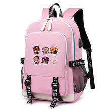 Toilet-Bound Hanako-kun Oxford School Bags Cartoon Travel Backpack Mochila Feminina USB Charging Laptop Backpack Anime Bookbag 2024 - buy cheap