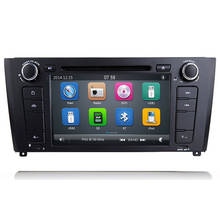 Radio con GPS para coche, reproductor Multimedia con DVD, 1 Din, E87 para BMW, BMW Serie 1, E88, E82, E81, I20 2024 - compra barato