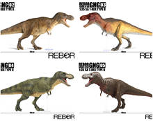 Rebor figura de dinossauro gng sa t-rex, tiranossauro rex, coletor de brinquedos, modelo de animal, decoração, presente adulto 2024 - compre barato