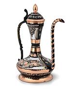 Decorative Handcrafted Copper Andalusian Jug Turkish Ottoman Handmade Vase pitcher Copper Jug 2024 - buy cheap