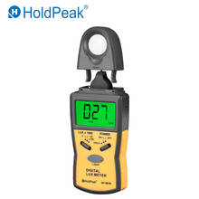 HoldPeak 100000 Luxmeter HP-881B Цифровой Измеритель света люксовый/съемный Фото детектор ЖК-дисплей осветительный прибор hygrometre 2024 - купить недорого