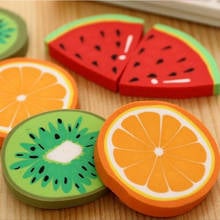 1pcs/pack Cute Fresh Student Gifts Children Fruit Design School Supplies Gift Learning Stationery 2024 - buy cheap