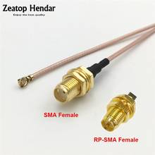 1Pcs SMA  / RP-SMA Female to U.FL IPX Jack Antenna RG178 RF Pigtail Cable Connector for Wifi Router 5CM 10CM 15CM 20CM 30CM 50CM 2024 - buy cheap