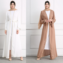 Ramadan Abaya Dubai Kimono Cardigan Turkey Muslim Hijab Dress African Dresses Abayas For Women Caftan Marocain Islam Clothing 2024 - buy cheap