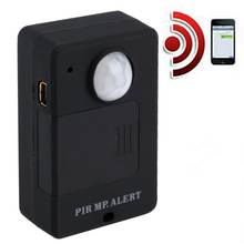 Mini PIR Alert Sensor Wireless Infrared GSM Alarm Monitor Motion Detector Detection Home Anti-theft System with EU Plug Adapter 2024 - buy cheap