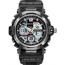 2020 PASNEW Men Sports Watches Quartz Wristwatches Outdoor Waterproof Running Walking Fitness Pedometer Swim Watch Reloj Hombre 2024 - buy cheap