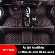 Car Floor Mats For Mercedes-Benz GLC-Class AMG 2017 2018 Complete Set Liner All Weather Waterproof Customized Car Styling 2024 - buy cheap