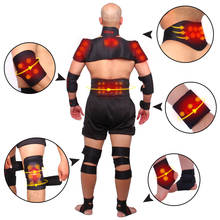 KLASVSA Магнитный турмалиновый пояс Поясничный плечевой самонагревающийся Корректор осанки для спины и шеи уход за здоровьем облегчение боли 2024 - купить недорого