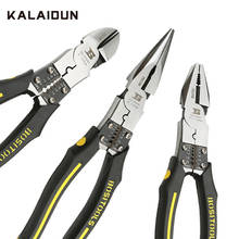 KAILAIDUN Multitool Pliers Crimping Tool Wire Cutter Cable Stripper Long Nose Diagonal Pliers Tools Electrical For Electricians 2024 - buy cheap