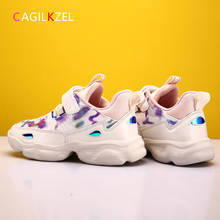 CAGILKZEL Autumn Kids Sports shoes For Girls Children's Sneakers Fashion Casual Children Shoes Girl Child Shoes Chaussure Enfant 2024 - buy cheap