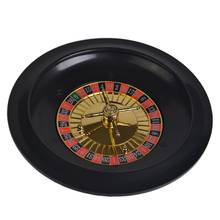 10 inch Roulette Game Set with Table Cloth Poker Chips for Bar Party Borad Game  2024 - buy cheap