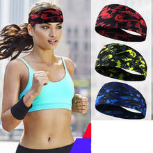 1 Pcs Men Women Stretch Sweat Headband Ribbons Elastic Yoga Sports Hair Band Running Fitness Gym Accessories Hairband Sweatband 2024 - buy cheap