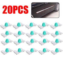 20pcs Car Exterior Door Fender Moulding Trim Clips For BMW E36 E46 323 325 328 330 Car Exterior Door Fender Trim Clip 2024 - buy cheap