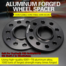 2/4Pieces 3/5/8/10/12mm Wheel Spacers Conversion Adapters PCD 5x100/5x112 CB: ID=57.1mm to OD=66.6mm suit for Vw-Audi Car 2024 - buy cheap