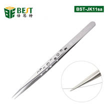 Electronics Industrial Tweezers Anti-static ESD Curved Straight Tip Precision Stainless Steel Forceps Phone Repair Hand Tools 2024 - buy cheap