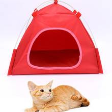 Protector solar plegable de 6 esquinas para mascotas, tienda impermeable para gatos, casas, perrera portátil para interiores y exteriores, producto de salud para mascotas 2024 - compra barato