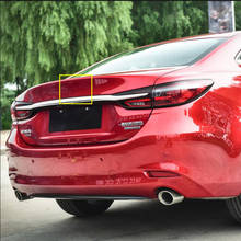 Стайлинг автомобиля Модифицированная обновленная средняя решетка багажника логотип наклейка твердое зеркало хром M эмблема значок для Mazda Atenza M3 M5 M6 M7 2024 - купить недорого