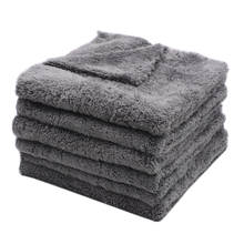 6PCS 350GSM Ultra-Thick Edgeless Microfiber Towels Car Cleaning Cloth Auto Wash Waxing Drying Polishing Detailing Towel 2024 - buy cheap